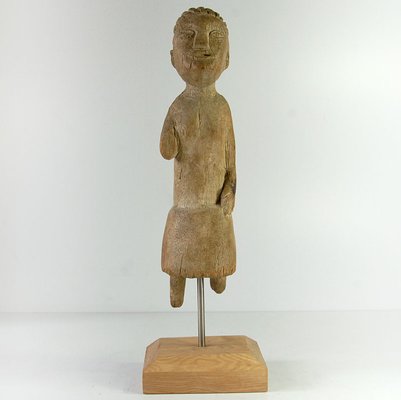 African Tribal Wooden Lobi Sculpture from Burkina Faso, 1970s-GIW-2032070