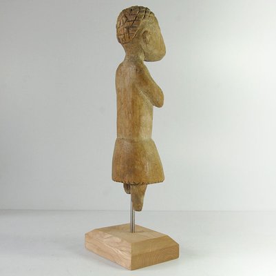 African Tribal Wooden Lobi Sculpture from Burkina Faso, 1970s-GIW-2032070