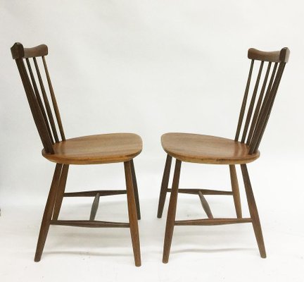 Afro Teak SH41 Nesto Chairs by Yngve Ekström for Pastoe, 1960s, Set of 2-UCH-1224676