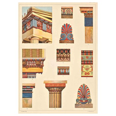 After A. Alessio, Decorative Motifs: Greek, Chromolithograph-ZCI-2024932