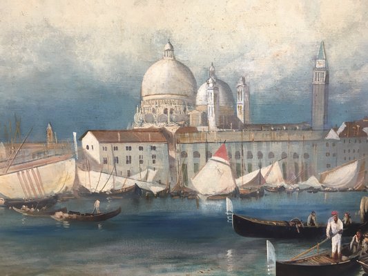 After Canaletto, Venetian Landscape, 2004, Oil on Canvas-YUW-1309651