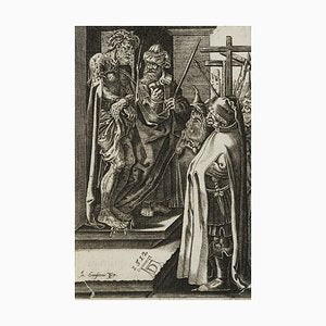 After Dürer, J. Goosens, Ecce Homo, 17th-Century, Copper Engraving-OJR-1273452