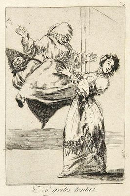 After Francisco Goya, Don't Scream, Fool, Etching, 1881/86-ZCI-1769878