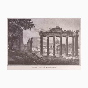 After G. Engelmann, Roman Temples and Ruins, Original Offset, Late 20th Century-ZCI-1405800