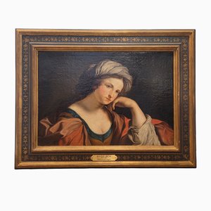 After Giovanni Francesco Barbieri Il Guercino, Sibyl, 1600s, Oil on Canvas-NUC-2027833