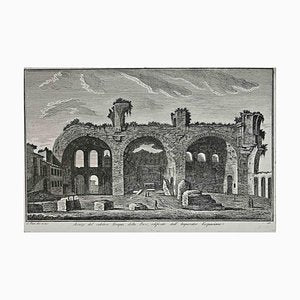 After Giuseppe Vasi, Tempio della Pace, Etching, 18th Century-ZCI-1380137