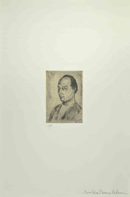 After Giuseppe Viviani, Self Portrait, Drypoint, 1983-ZCI-2025278