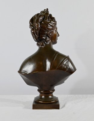 After Houdon, Diana the Hunter, Late 19th Century, Bronze-RVK-1793603