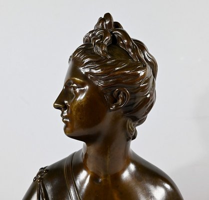 After Houdon, Diana the Hunter, Late 19th Century, Bronze-RVK-1793603