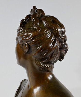 After Houdon, Diana the Hunter, Late 19th Century, Bronze-RVK-1793603