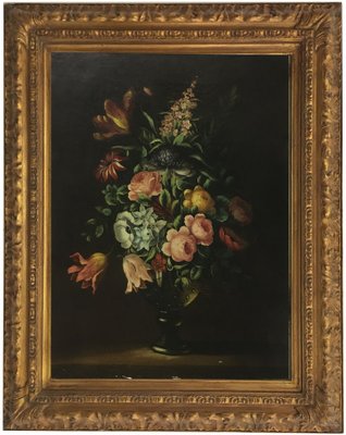 After J. B. Monnoyer, Flowers Still Life, 2010, Oil on Canvas, Framed-YUW-1309740