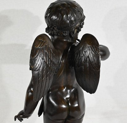 After J-B. Pigalle, Cupidon, Late 1800s, Bronze-RVK-1406177