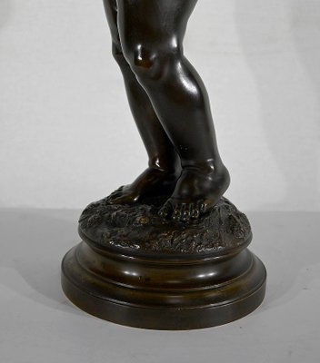 After J-B. Pigalle, Cupidon, Late 1800s, Bronze-RVK-1406177