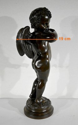 After J-B. Pigalle, Cupidon, Late 1800s, Bronze-RVK-1406177