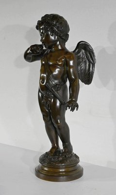 After J-B. Pigalle, Cupidon, Late 1800s, Bronze-RVK-1406177