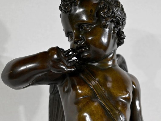 After J-B. Pigalle, Cupidon, Late 1800s, Bronze-RVK-1406177