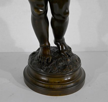 After J-B. Pigalle, Cupidon, Late 1800s, Bronze-RVK-1406177