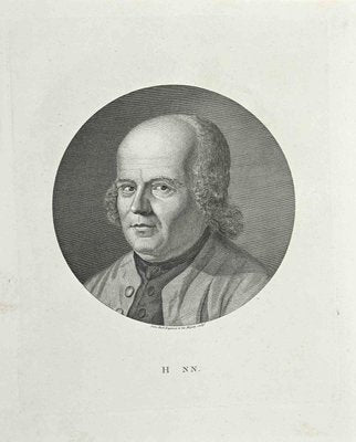 After John Hall, Portrait of H. Nn, Original Etching, 1810-ZCI-1379323