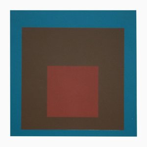 After Josef Albers, Homage to the Square at Night, 1971, Color Screen Print-KHH-2028527