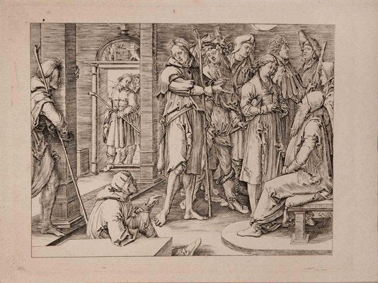 After Lucas Van Leyden, Joseph, Burin Print, 19th-Century-ZCI-1260119