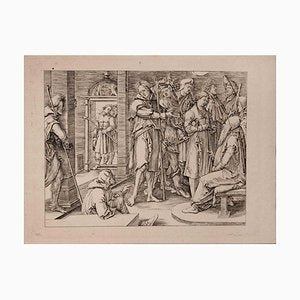 After Lucas Van Leyden, Joseph, Burin Print, 19th-Century-ZCI-1260119