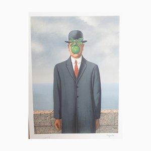 After Magritte René, The Son of the Man, 1997, Lithograph-KHH-1253504