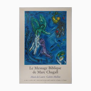 After Marc Chagall, La lutte de Jacob et de l’ange, Lithograph-KHH-1282238