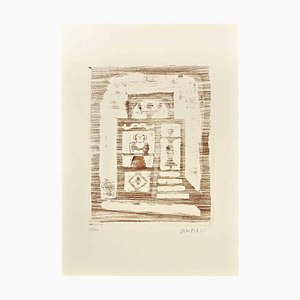 After Massimo Campigli, The House of Women, Etching, 1970s-ZCI-1422478