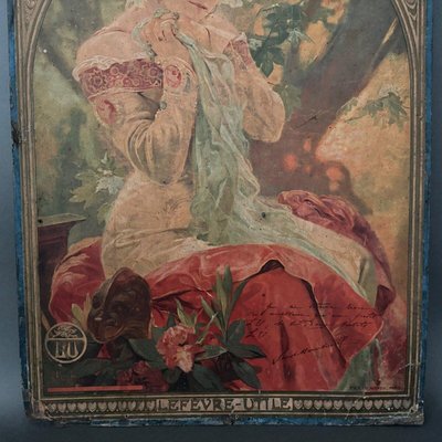 After Mucha, Sarah Bernhardt, 1904, Print on Cardboard-QKG-2022399