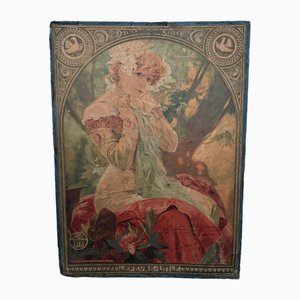 After Mucha, Sarah Bernhardt, 1904, Print on Cardboard-QKG-2022399