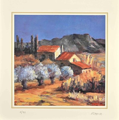 After Nicholas Verrall, Landscape, Lithograph, Late 20th Century-ZCI-2025281