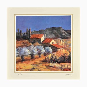 After Nicholas Verrall, Landscape, Lithograph, Late 20th Century-ZCI-2029131