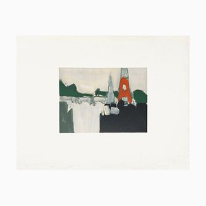 After Nicolas De Staël, La Tour Eiffel, 1974, Lithograph on Arches Paper-FMZ-1345559