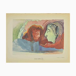 After Odilon Redon, Dante's Vision, Lithograph, 1923-ZCI-1781503