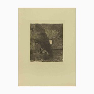 After Odilon Redon, Illustration from the Series Les Fleurs du Mal, 1923, Etching-ZCI-1775974