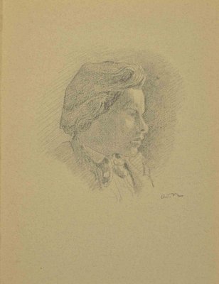 After Odilon Redon, Portrait, Lithograph, 1923-ZCI-1788756