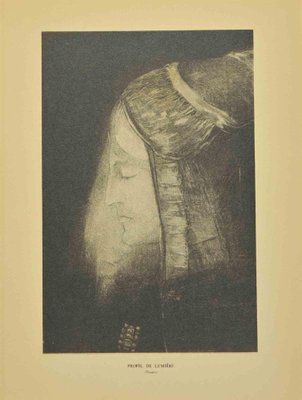 After Odilon Redon, Profil de Lumière, 1923, Lithograph-ZCI-1788592