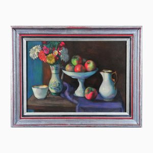 After Osip Emmanuilovich Braz, Still Life, 20th Century, Oil on Canvas-QOR-2029028