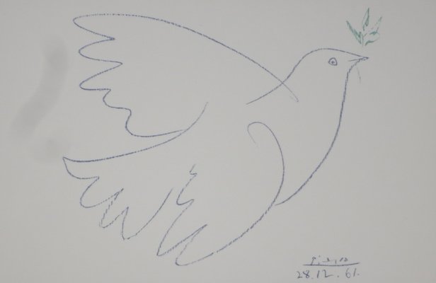 After Pablo Picasso, Dove for Peace, Lithograph-KHH-1243928