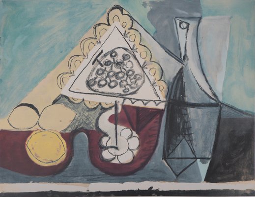 After Pablo Picasso, Table with Lemons, 1960, Lithograph-KHH-1743650