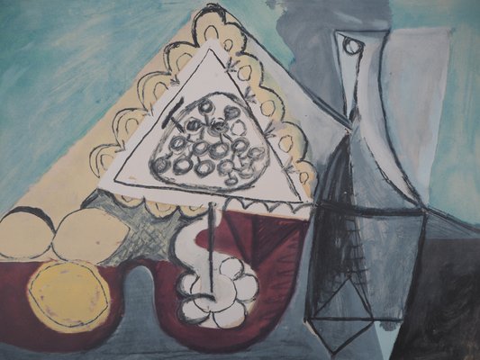 After Pablo Picasso, Table with Lemons, 1960, Lithograph-KHH-1743650