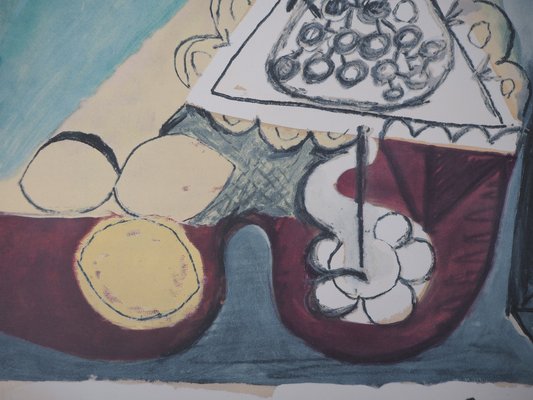 After Pablo Picasso, Table with Lemons, 1960, Lithograph-KHH-1743650