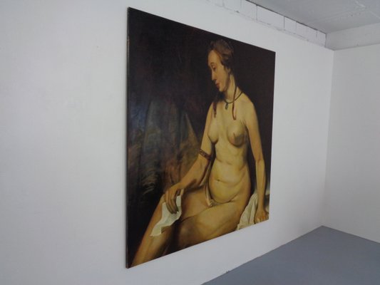 After Rembrandt, Fred Neumann, Bathsheba, Hamburg, 1990s, Oil on Canvas-RDW-1177307