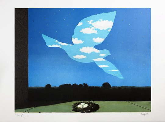 After René Magritte, The Return, Lithograph-KHH-1316171