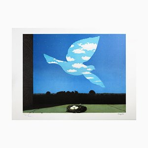 After René Magritte, The Return, Lithograph-KHH-1316171