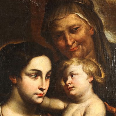 After Rubens, Holy Family with St. Anne, 1600s, Oil on Canvas-VMM-1795010