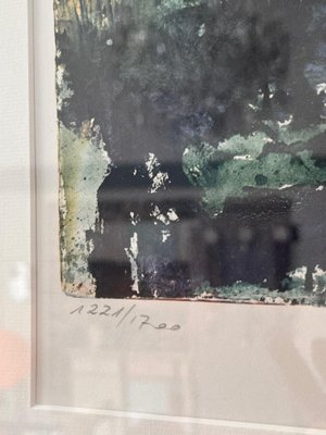 After Salvador Dali, Alpes, 1969, Lithograph, 1960s, Framed-SEI-1407353