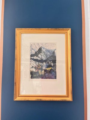 After Salvador Dali, Alpes, 1969, Lithograph, 1960s, Framed-SEI-1407353