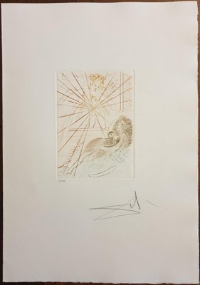 After Salvador Dalí, Lange Gabriel, Etching­, 1972-ZCI-1357578