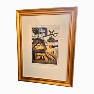 After Salvador Dali, Normandy, 1969, Lithograph, 1960s, Framed-SEI-1407382